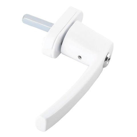 Fenstergriff mit Schloss & Schlüsseln