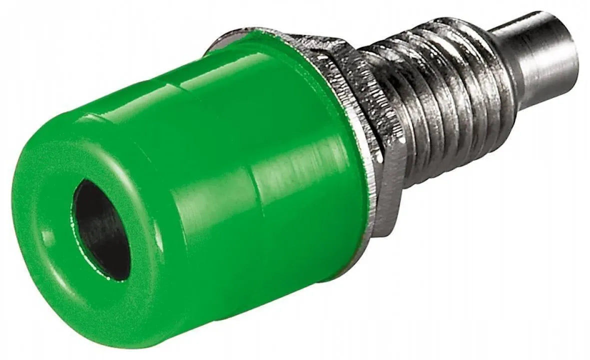 goobay Bananeneinbaubuchse, 4 mm, grün elektroniktrade Switzerland