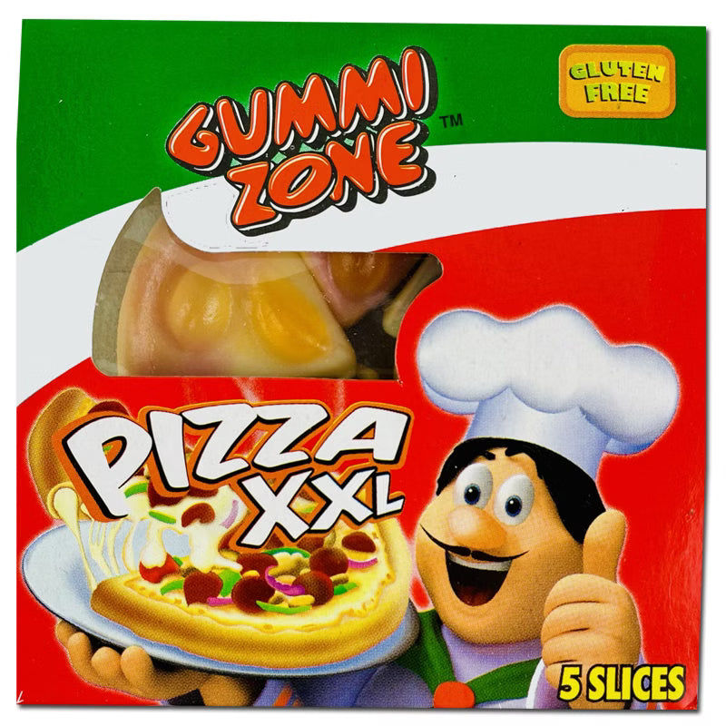 Gummi Zone Fruchtgummi Pizza XXL - 1 Stück à 21g, fruchtiger Genuss elektroniktrade Switzerland