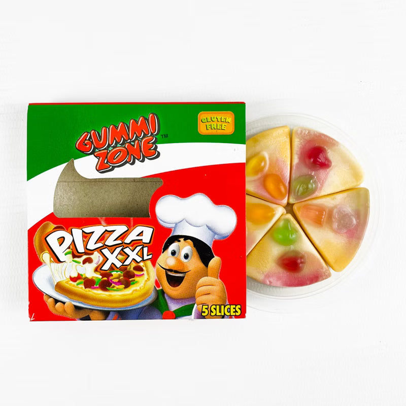 Gummi Zone Fruchtgummi Pizza XXL - 1 Stück à 21g, fruchtiger Genuss elektroniktrade Switzerland