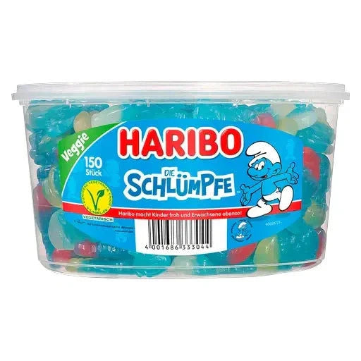 Haribo Haribo Schlümpfe 150 Stück in der Dose Elektroniktrade Switzerland