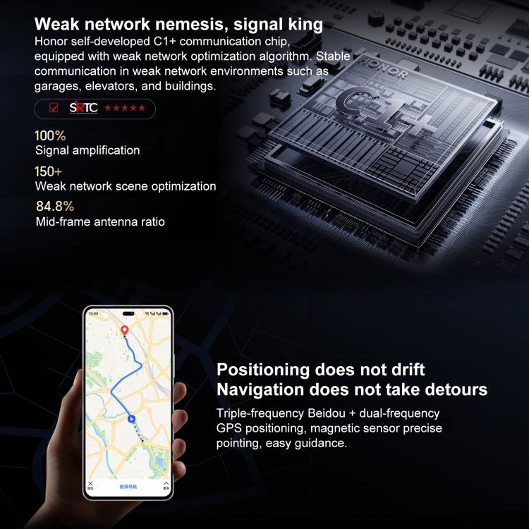 HONOR Honor Power, 12GB+256GB, Screen Fingerprint, 6.78 inch MagicOS 9.0 Snapdragon 7 Gen 3 Octa Core, Network: 5G, NFC, OTG, 12GB+256GB Elektroniktrade Switzerland