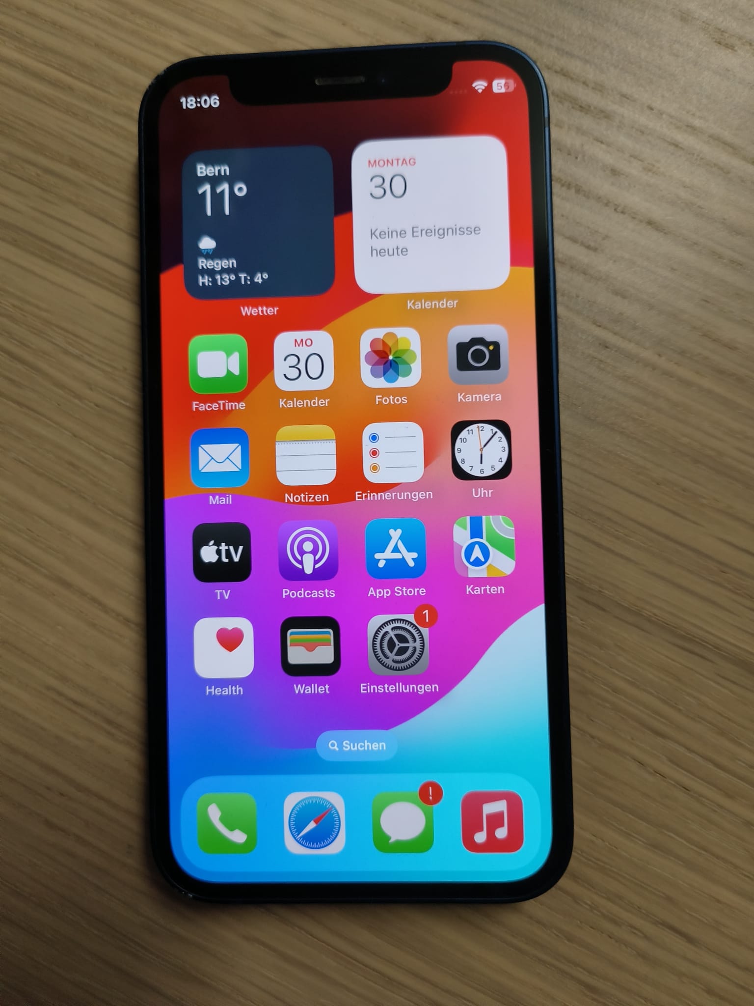 iPhone 12 Mini 5G 64GB Blau (Gebrauchtgerät)