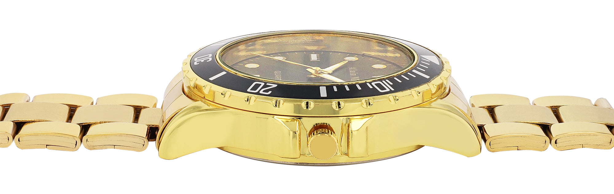 Alain Miller Herrenuhr mit Edelstahlarmband