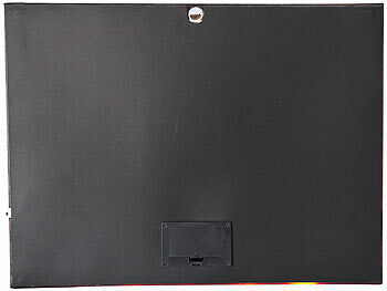 infactory infactory LED Bild Kaminfeuer: Animiertes LED-Wandbild "Kaminfeuer", 40 x 30 cm Elektroniktrade Switzerland