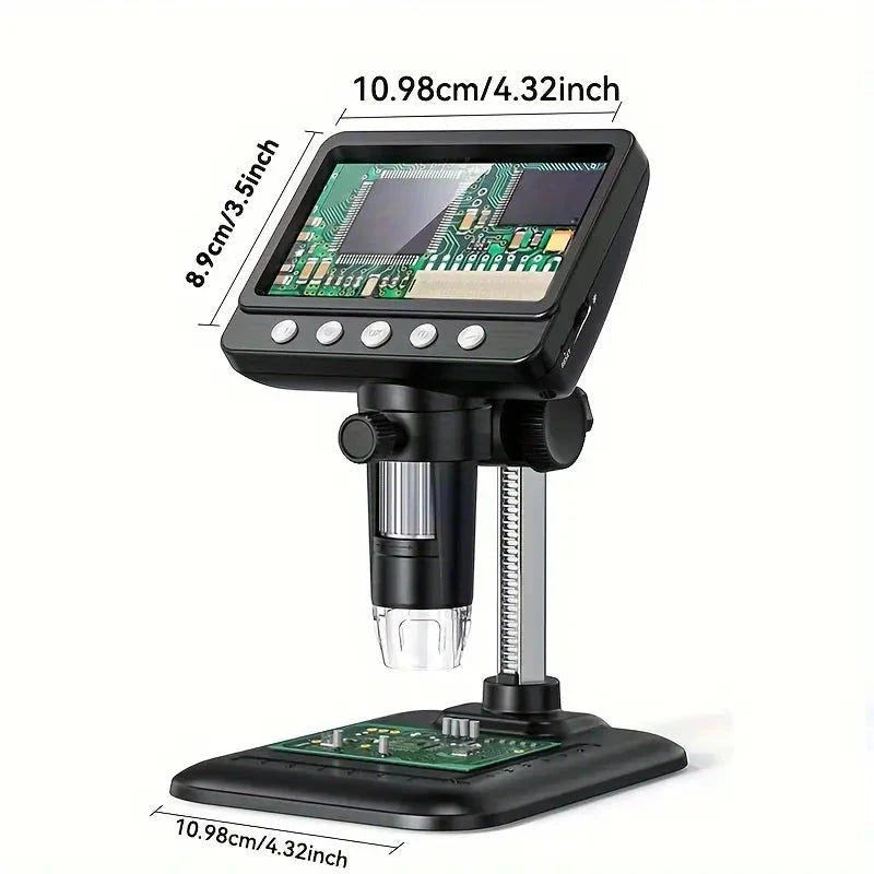INSKAM Digitales Mikroskop mit 10.92cm HD IPS Bildschirm, 50-1000X Zoom elektroniktrade Switzerland