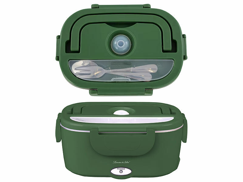 Elektrische Lunchbox für warmes Essen, 1,5 l, 80 Watt, 230/24/12 Volt