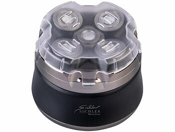 Sichler Glatzen- und Kopfrasierer für Herren, wasserfest, Akku, 2 Scher-Stufen erhältlich auf eMall