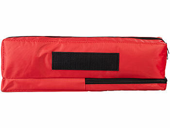 Lescars Kfz-Kombitasche mit Verbandkasten, Warndreieck & Warnweste, DIN 13164 erhältlich auf eMall