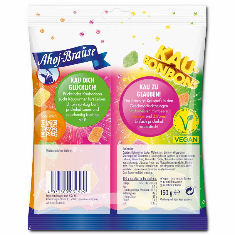 Katjes Frigeo Ahoj-Brause Kaubonbons 150g Beutel Elektroniktrade Switzerland