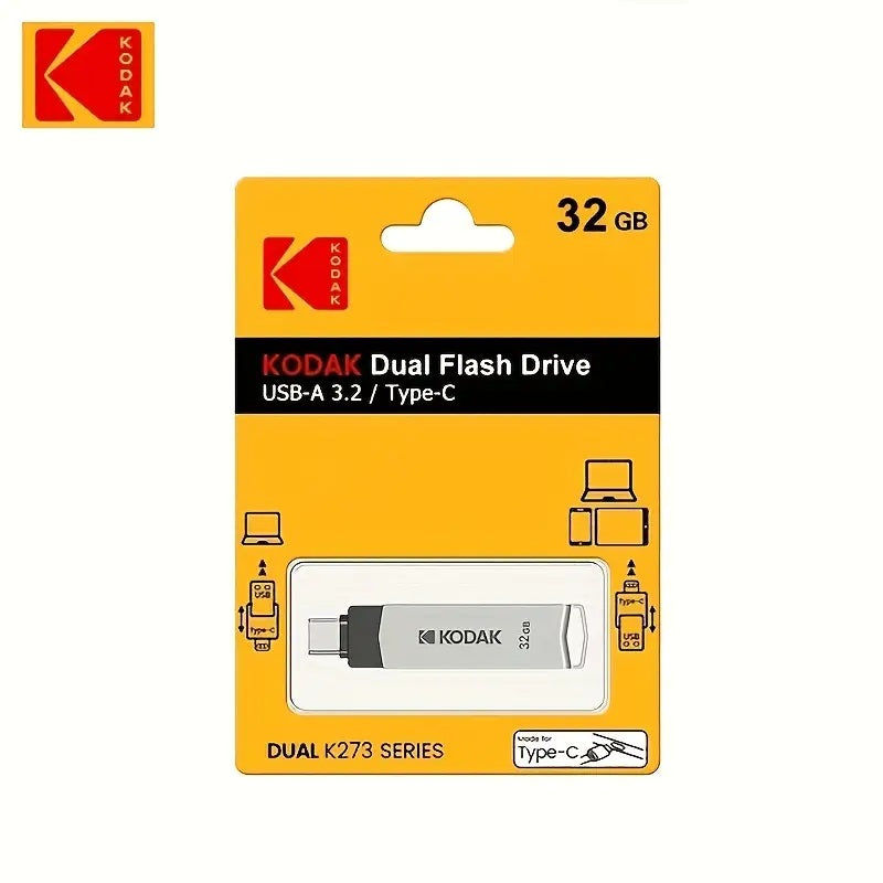 Kodak KODAK Dual Flash Drive, USB 3.2 Typ-C Elektroniktrade Switzerland