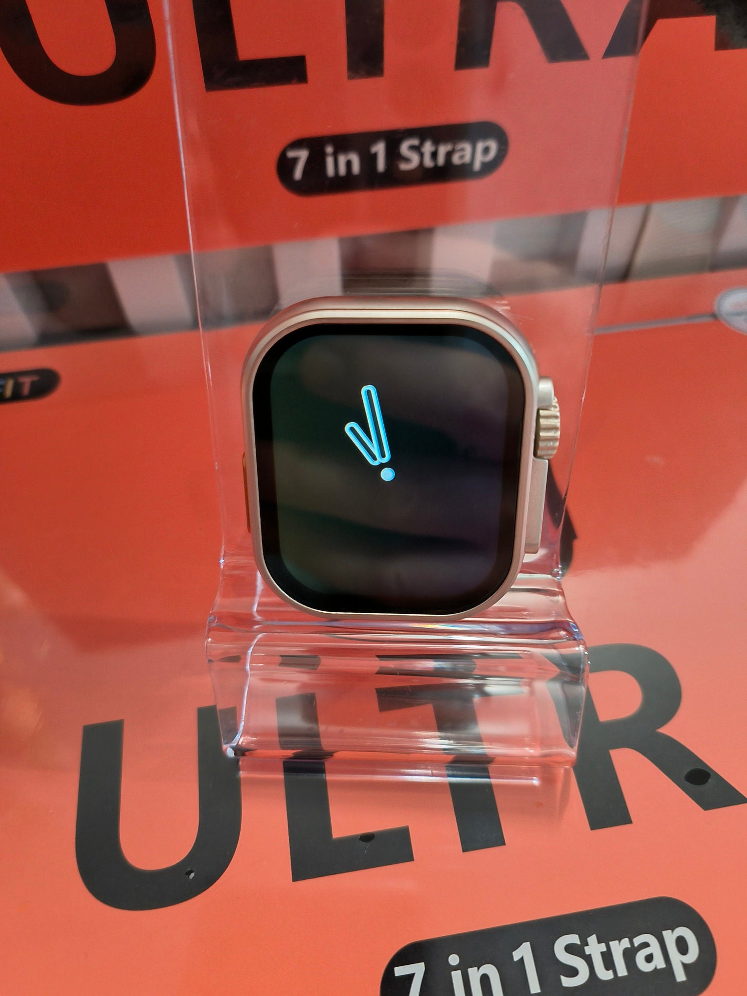Laxasfit Smartwatch Ultra Geschenk Set 7 In 1 + Uhr & Wireless Ladegerät inkl. Bänder Elektroniktrade Switzerland