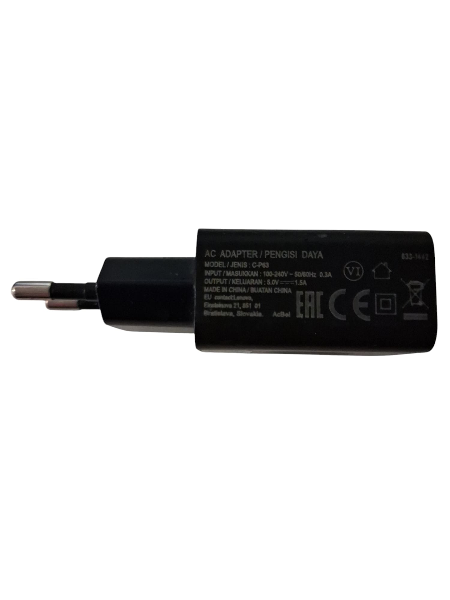 Lenovo Original Lenovo Netzteil USB C-P63 5V 1.5A (Gebraucht Artikel) Elektroniktrade Switzerland
