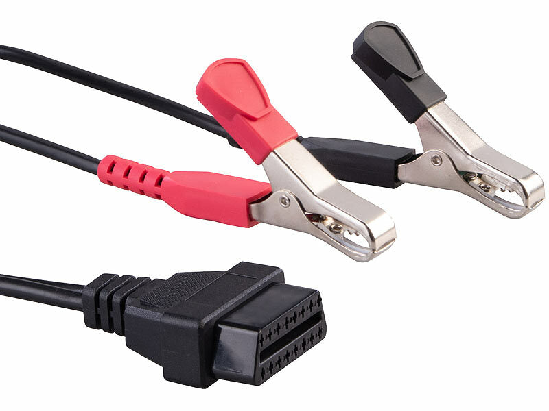 Lescars Professioneller 2in1-OBD2-Scanner und Batterie-Tester, HD-Farbdisplay Elektroniktrade Switzerland