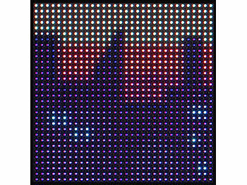 Luminea Digitales, programmierbares LED-Display, 32 x 32 LEDs, App, USB elektroniktrade Switzerland