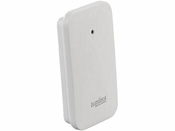 Luminea Home Control Luminea Home Control WLAN-Wetterstation mit Außensensor, Wettertrend, UV-Index, Uhr, App elektroniktrade Switzerland