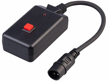 Lunartec Lunartec Nebelmaschine mit 8 RGB-LEDs, 300-ml-Tank, Fernbedienung, 700 Watt elektroniktrade Switzerland