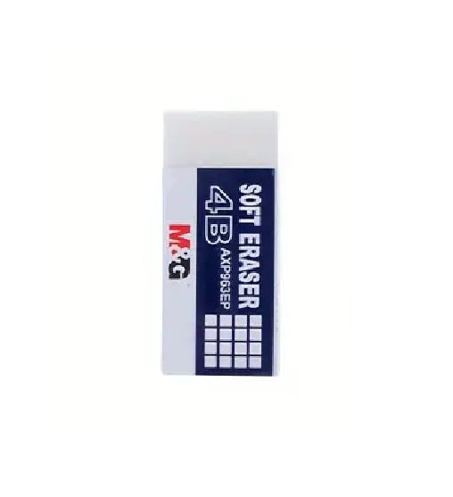 M&G Radiergummi Weiß 4B Elektroniktrade Switzerland