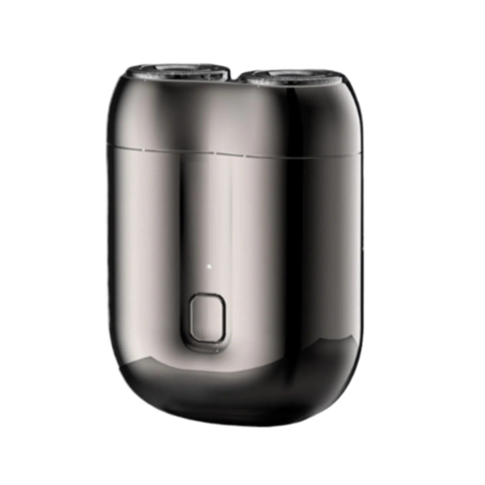 Tragbarer Doppelköpfiger Mini-Magnetrasierer mit Akku für Männer