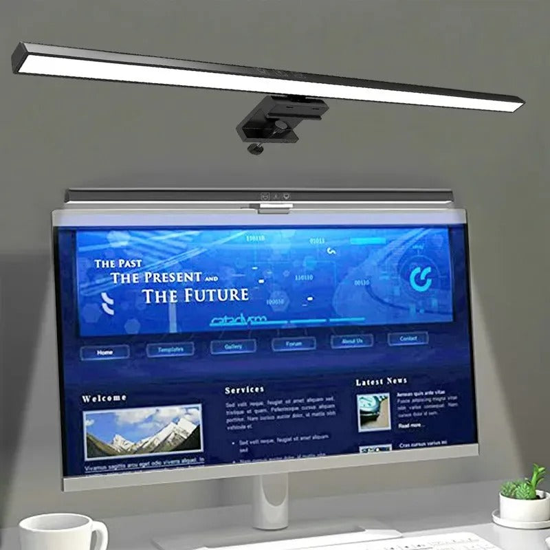 LED-Bildschirmleuchte 50 cm – dimmbare USB-Schreibtischlampe für Monitor & PC