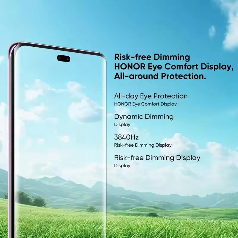 Honor X9C 5G 6600mAh Akku 6.78" 120Hz AMOLED Curved 12GB Ram 256GB Speicher 66W