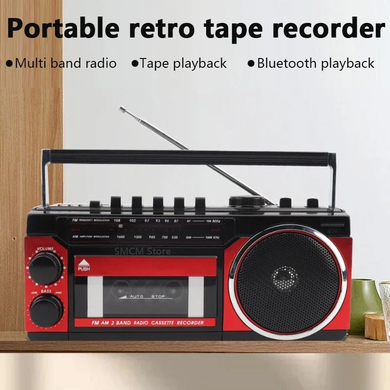 Tragbare Vintage Retro USB AM/FM/SW Multiband Radio Recorder PX-250U