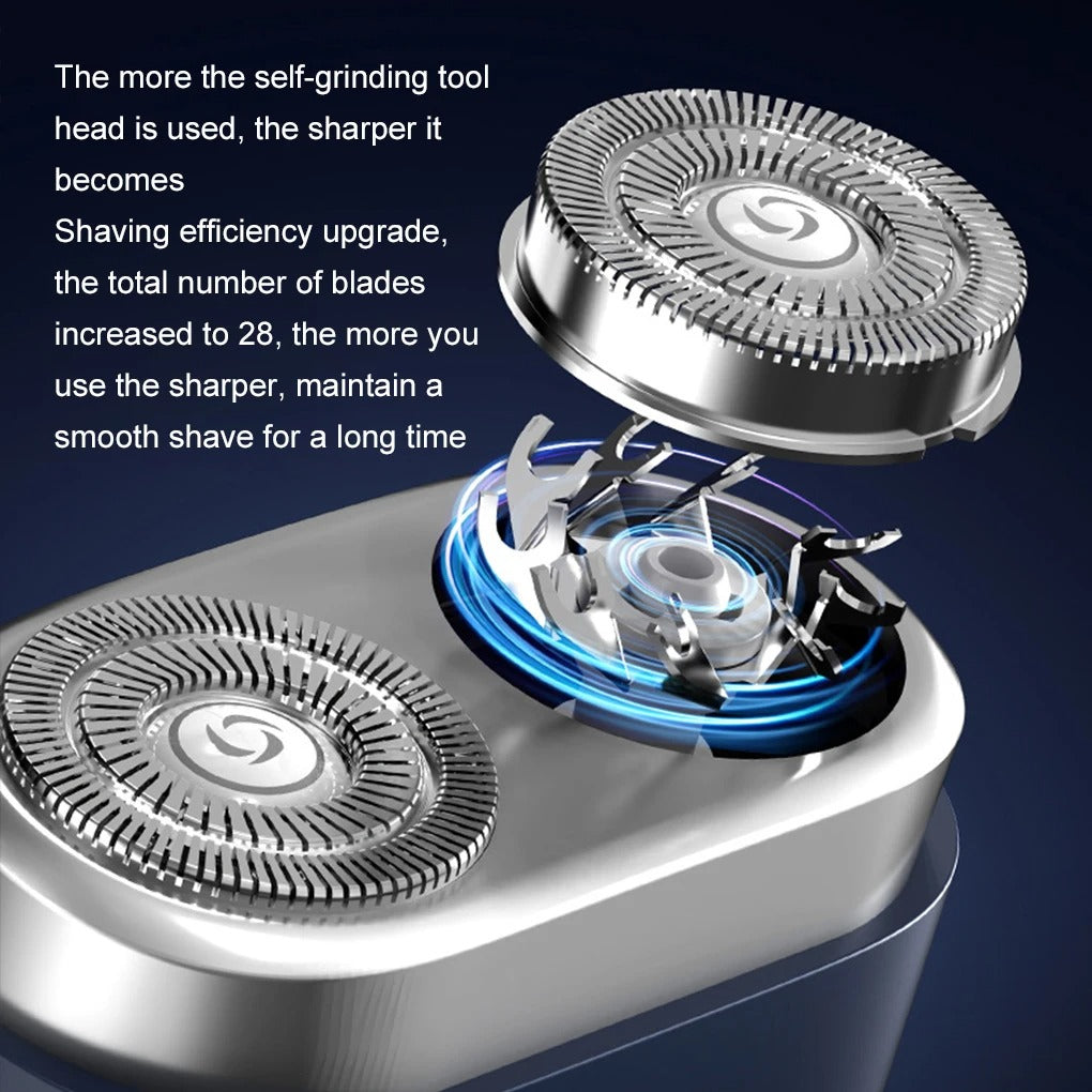 Präzisionsrasierer für Männer mit USB-C und Akkuanzeige