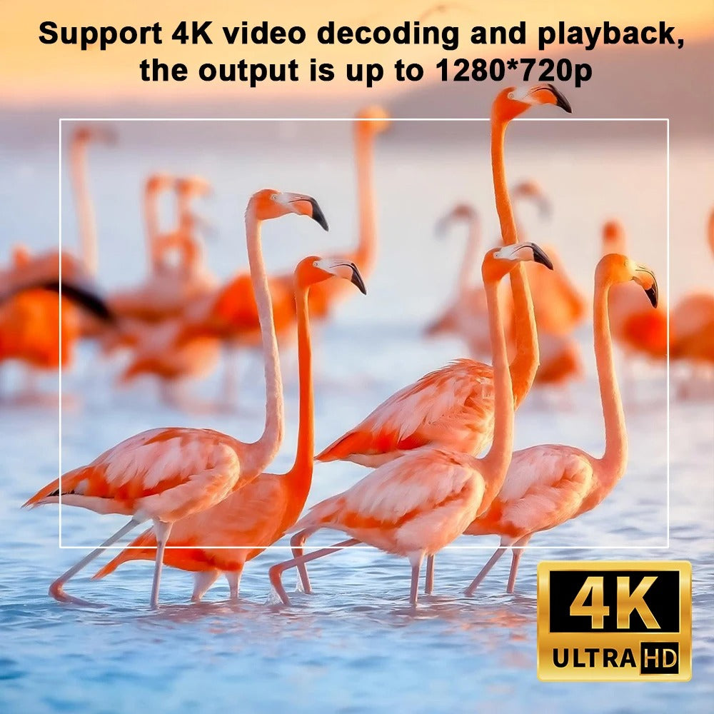 Android 11 Led Projektor Beamer 1280*720p 4k Wifi6/BT 5.0 200 Ansi Lumen