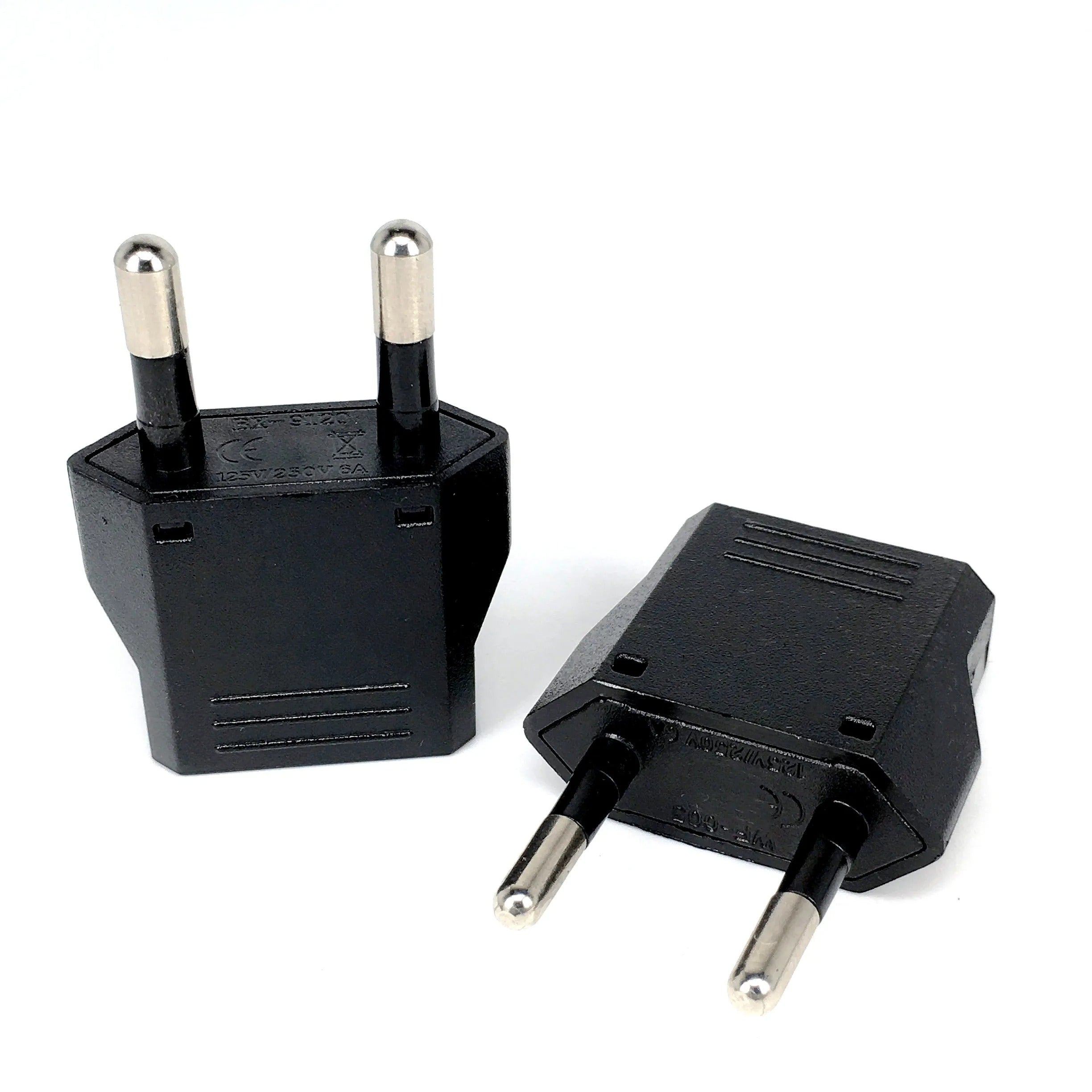 US/CN auf CH/EU Schweiz Strom Adapter 4.8mm & 4.0mm Schwarz oder Weiss