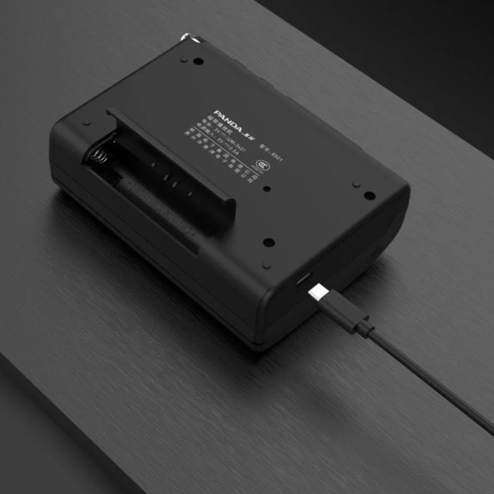 Tragbarer Walkman Kasetten Player 6501 mit Radio/Lautsprecher/Recorder/Mic Anschluss