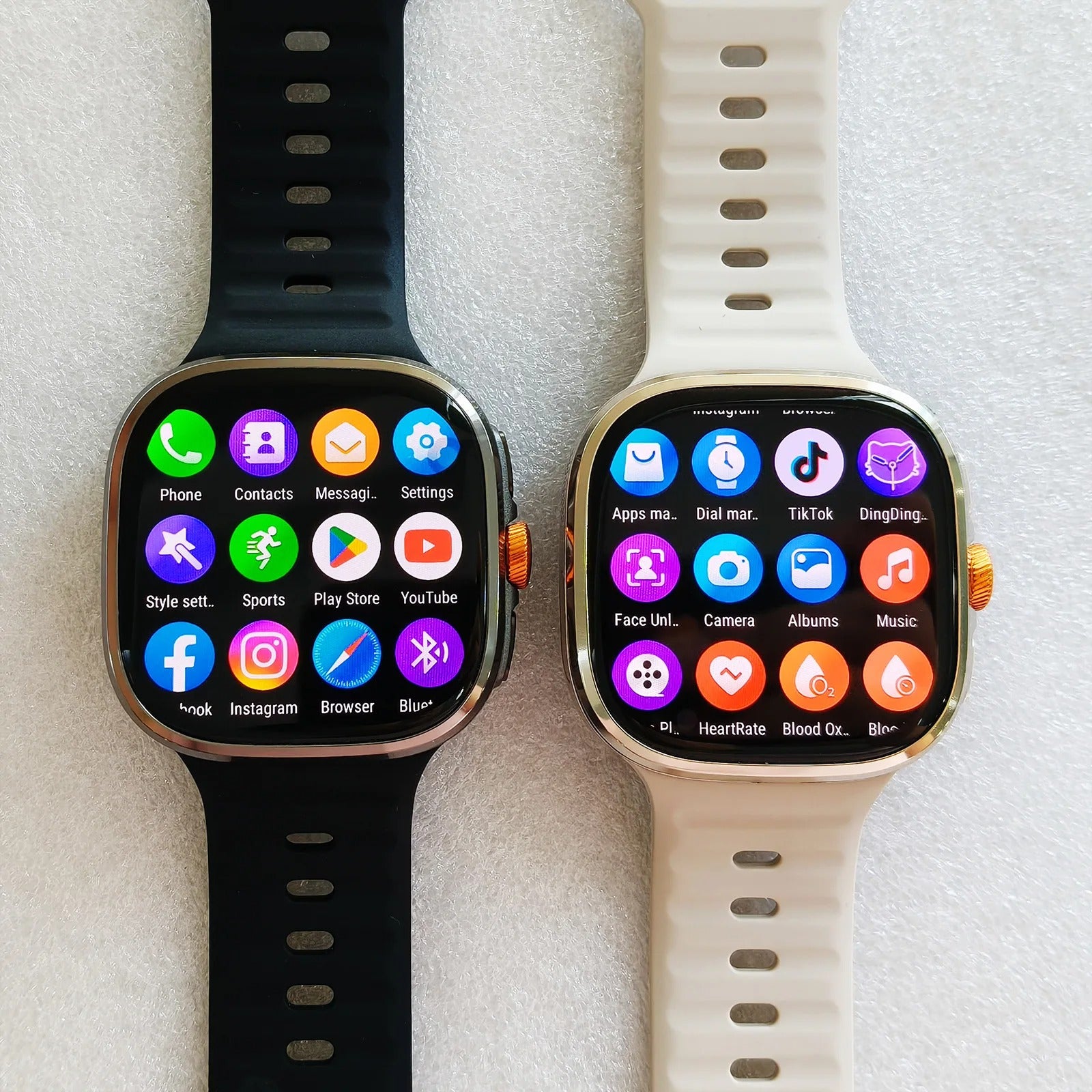 APPLLP 6 Max Android Smartwatch 4G AMOLED Display und Rotierende Kamera