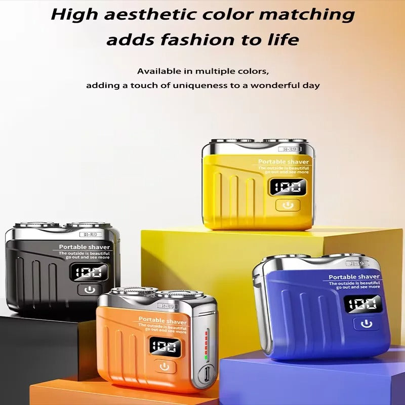 Xiaomi Akku Smart Rasierer mit Mini Dual Klinge und Digital Display