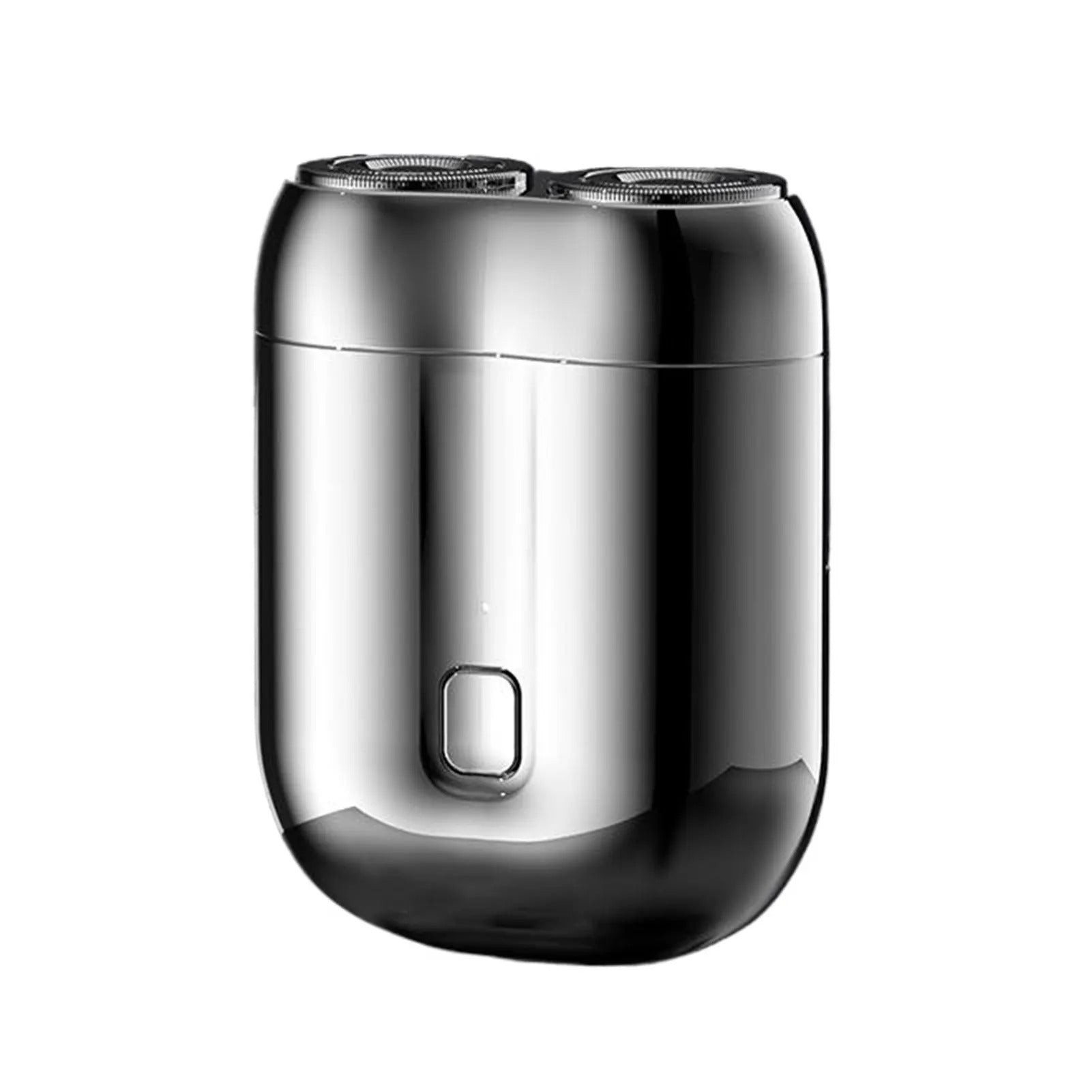 Tragbarer Doppelköpfiger Mini-Magnetrasierer mit Akku für Männer