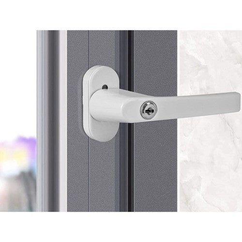 Malatec Fenstergriff mit Schloss & Schlüsseln Elektroniktrade Switzerland