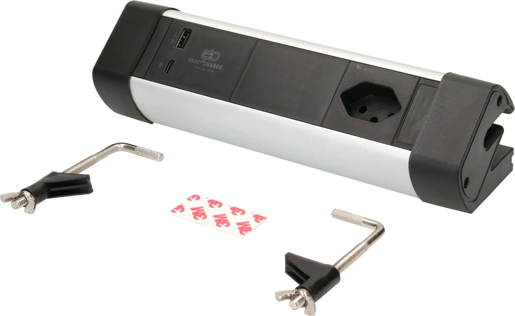 MAX HAURI AG Steckdosenleiste Office Line 1x Typ 13 1x USB A 1x USB C, PD+QC Elektroniktrade Switzerland