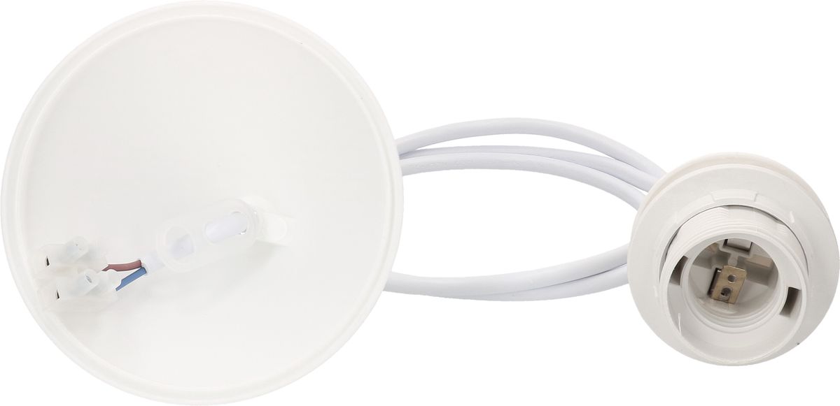 MAX HAURI BUILD Lampenpendel E27 weiss L=1.0m Elektroniktrade Switzerland