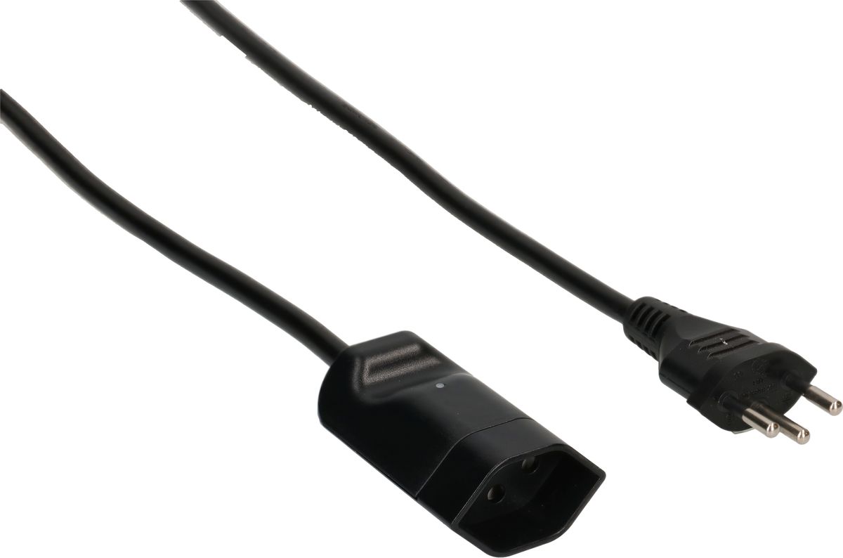MAX HAURI EXTEND TD-Verlängerung H05VV-F3G1.5 10m schwarz mit Betriebsanzeige Elektroniktrade Switzerland