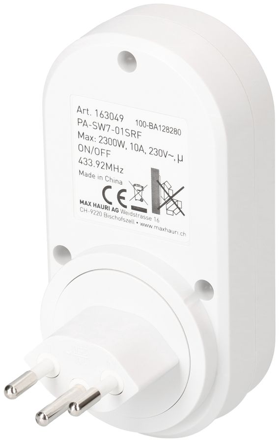 MAX HAURI PLUG Funksteckdosen Set Typ 13 mit Fernbedienung Elektroniktrade Switzerland