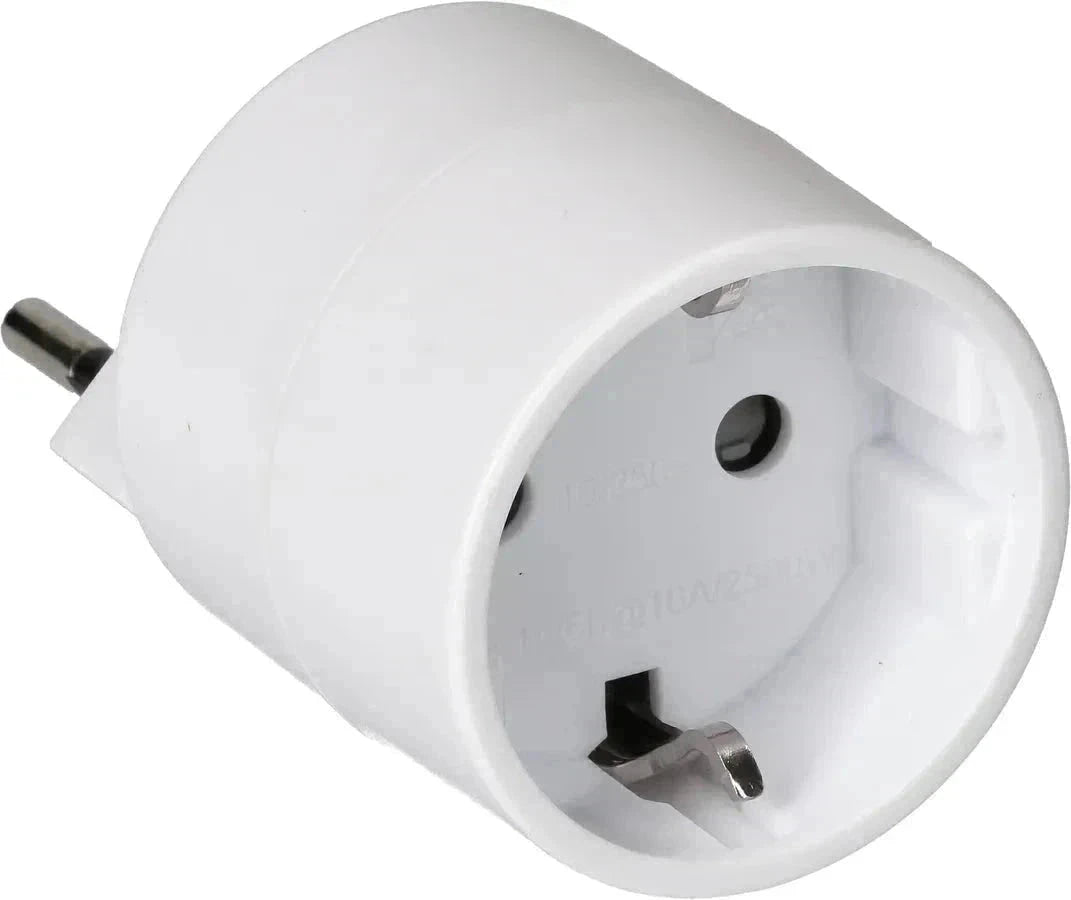 MAX HAURI PLUG Reiseadapter asymmetrisch Stecker: Typ 12 / Kupplung: Schuko - Schweiz elektroniktrade Switzerland