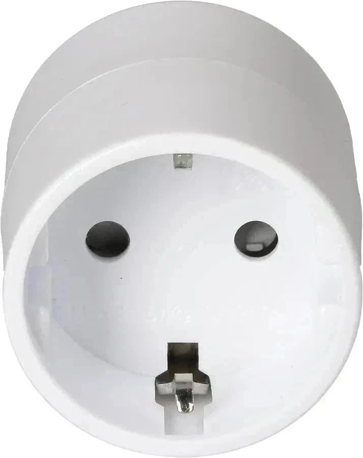 MAX HAURI PLUG Reiseadapter asymmetrisch Stecker: Typ 12 / Kupplung: Schuko - Schweiz elektroniktrade Switzerland