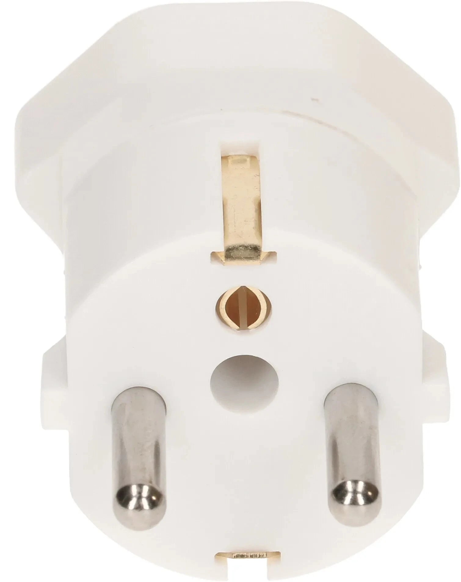 MAX HAURI PLUG Reiseadapter Schuko-Typ 23 3-polig schwarz / weiss Elektroniktrade Switzerland