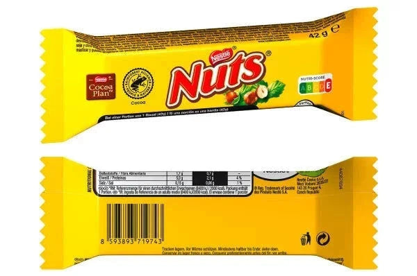 Nestle Nestle Nuts Schokoriegel 42g elektroniktrade Switzerland