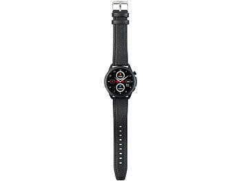 newgen medicals Fitness-Smartwatch, EKG-, Herzfrequenz- & SpO2-Anzeige, App, IP67 Elektroniktrade Switzerland