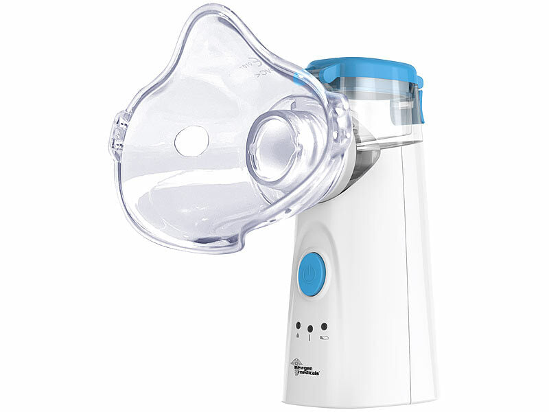 newgen medicals Leises Akku-Inhalationsgerät für Erwachsene & Kinder, 10 ml, USB-C Elektroniktrade Switzerland