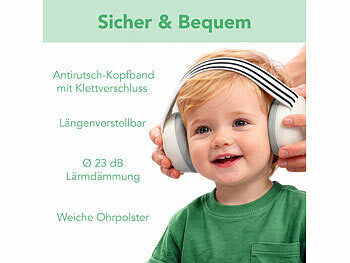newgen medicals newgen medicals Gehörschutz für Kleinkinder, 23 dB Lärmdämmung, verstellbares Kopfband elektroniktrade Switzerland