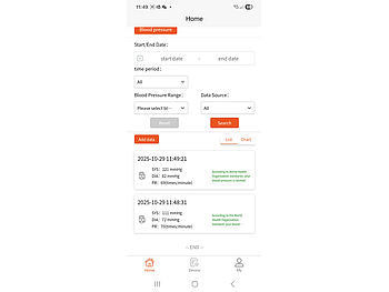 newgen medicals Oberarm-Blutdruckmessgerät, Bluetooth, App, bis 42 cm Oberarmumfang elektroniktrade Switzerland