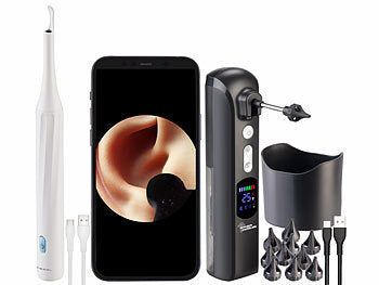 newgen medicals WLAN-Otoskop mit 5MP Kamera und elektrischer Akku-Ohrreiniger Elektroniktrade Switzerland