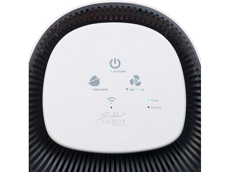 2in1-Luftreiniger & Entfeuchter, App, für Alexa & Google Assistant ( Gebraucht Artikel )