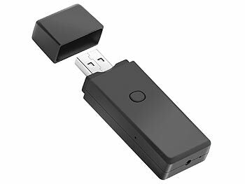 Mini Cam: OctaCam Mini-Videokamera für Full-HD-Video (1080p), mit microSD-Kartenleser