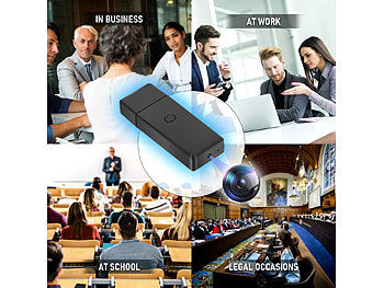 OctaCam Mini-Videokamera für Full-HD-Video (1080p), mit microSD-Kartenleser elektroniktrade Switzerland